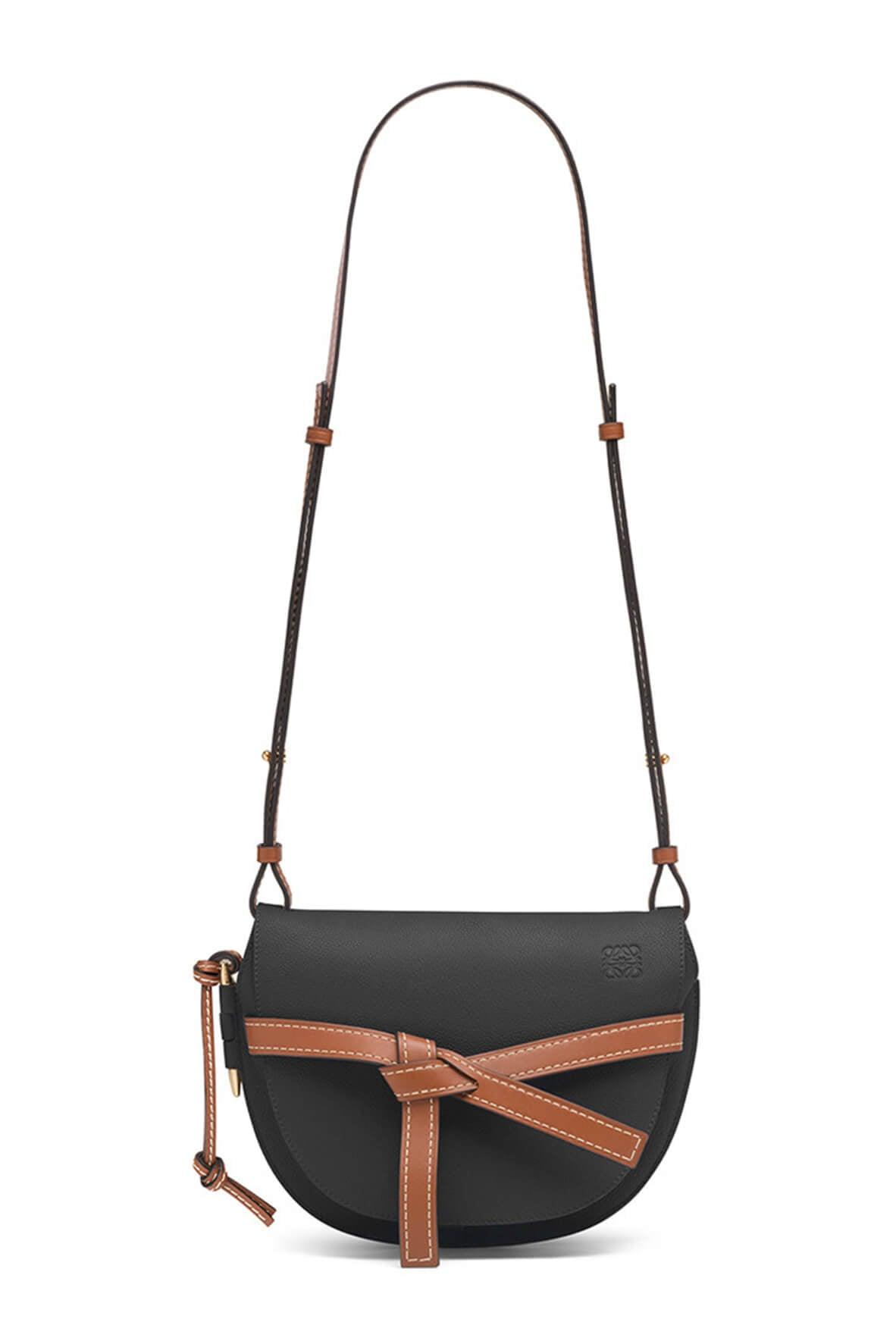 Small Gate Bag Black Pecan