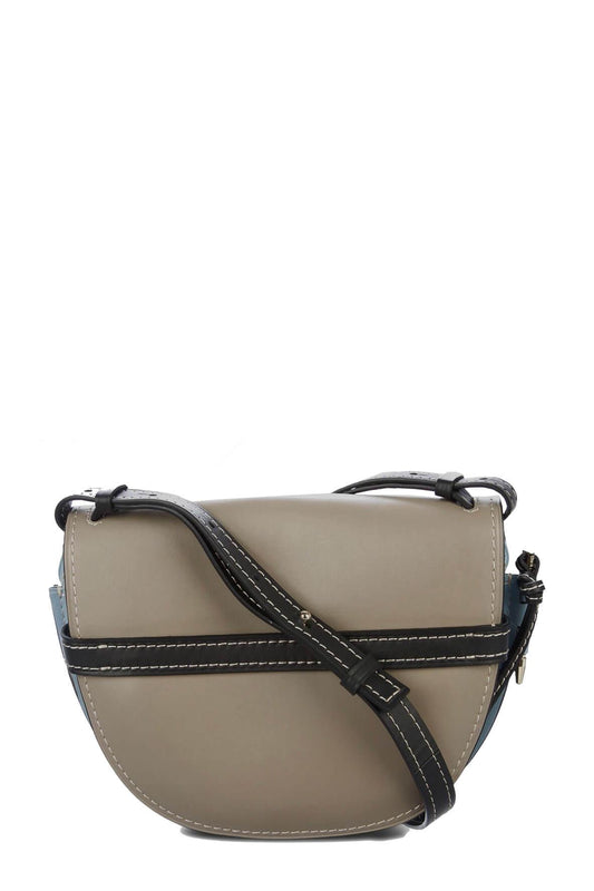 Small Gate Bag Taupe Blue