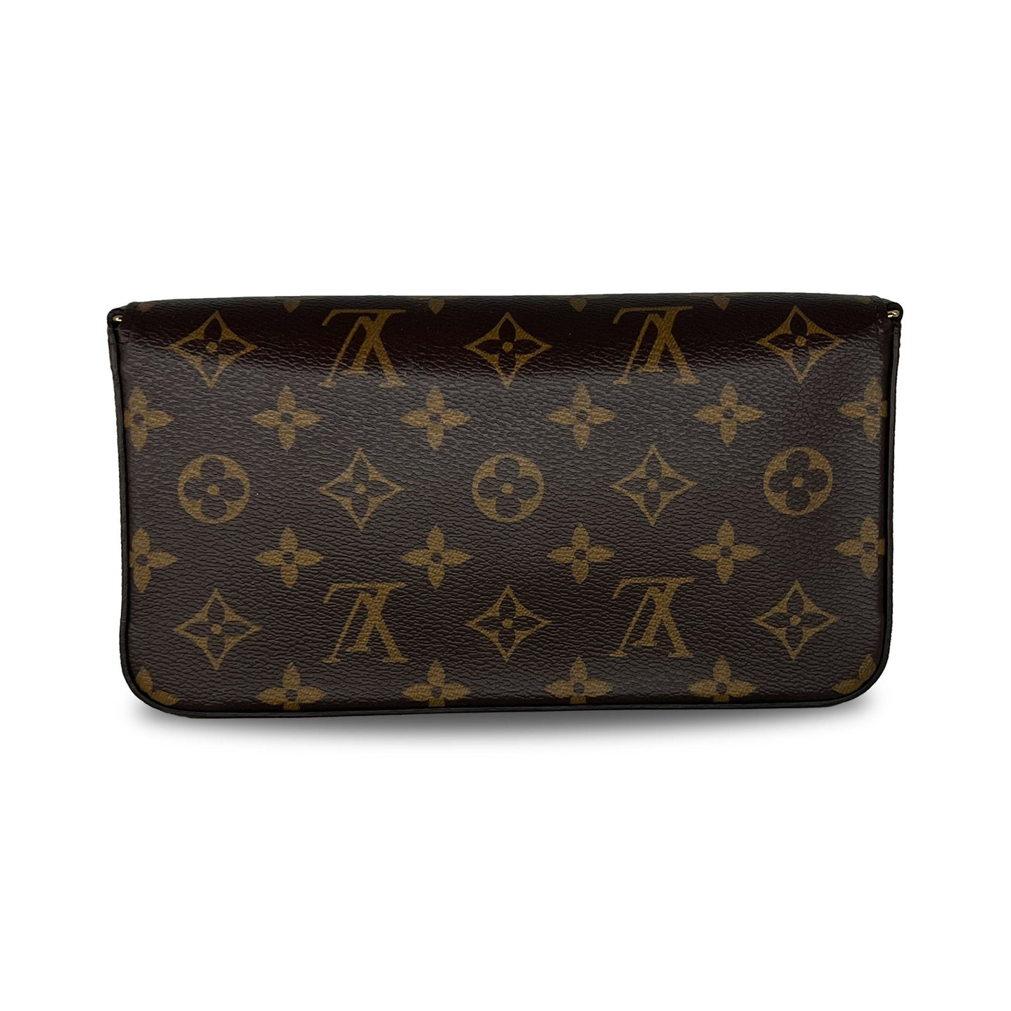 Louis Vuitton Monogram 2021 Christmas Animation Hollywood pochette chain wallet fuchsia