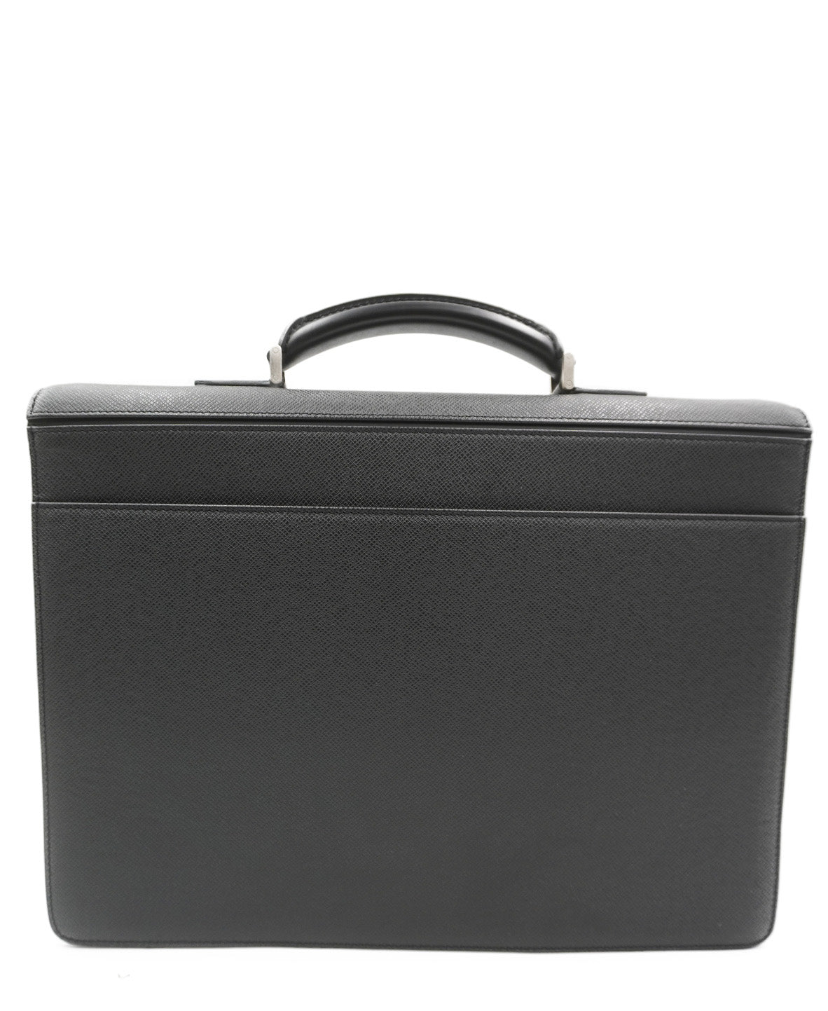 Taiga Leather Briefcase Black