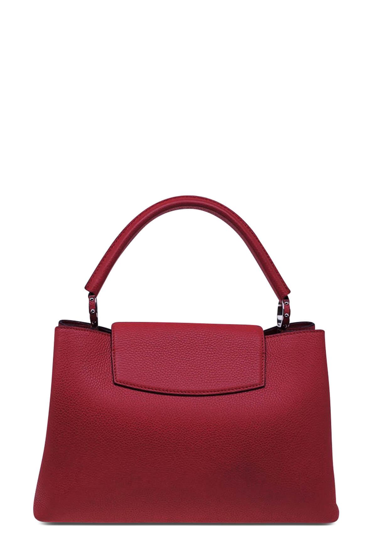 Taurillon Capucines MM Red