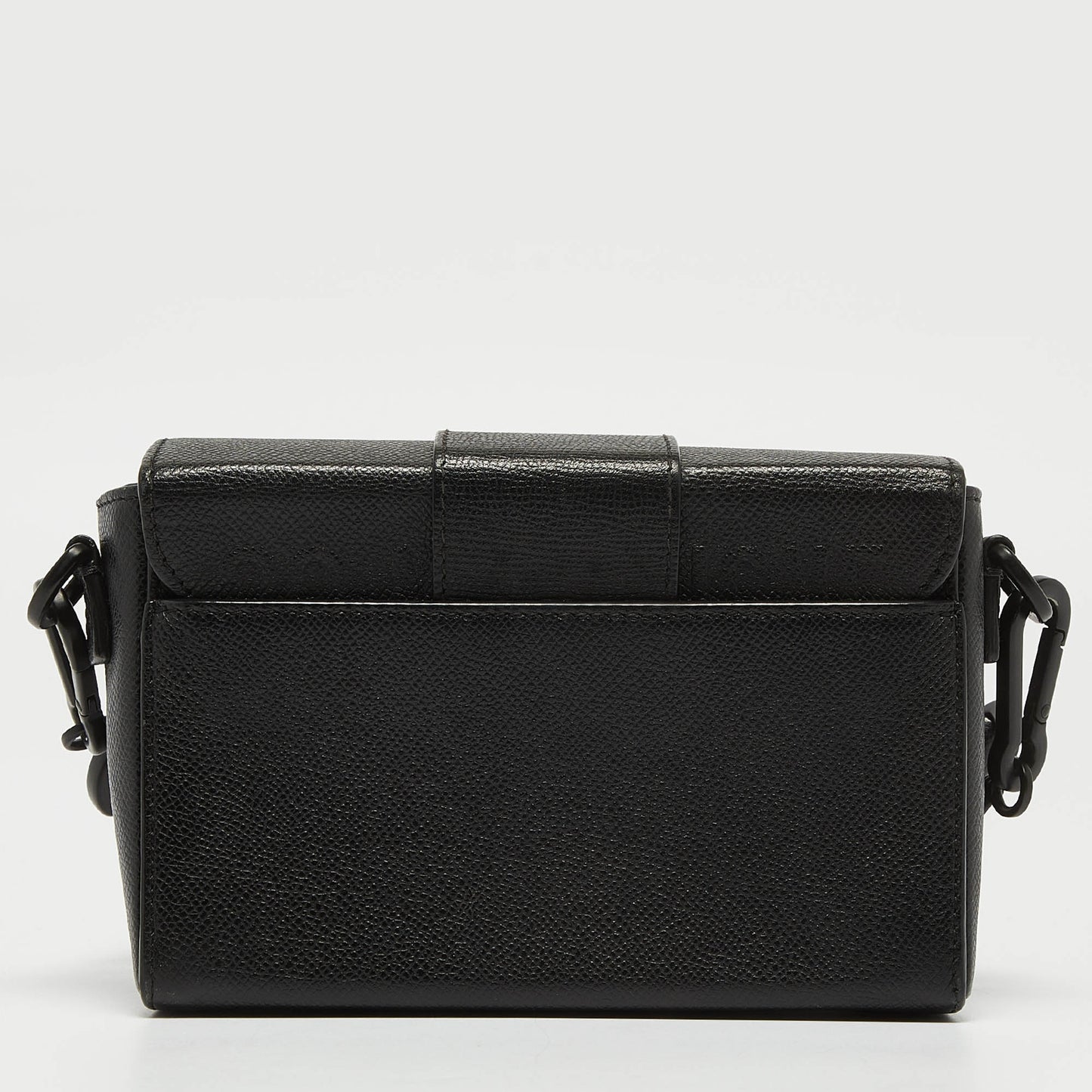 DIOR Black Leather 30 Montaigne Crossbody Bag