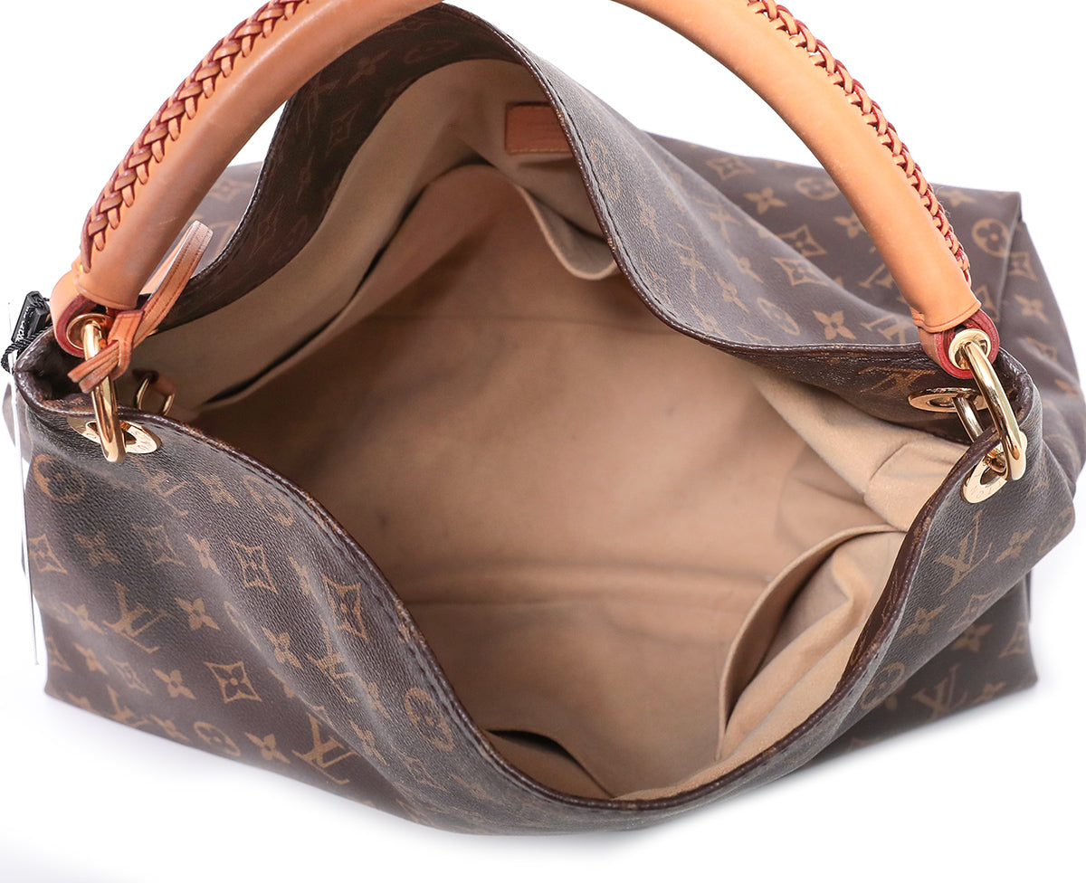 Louis Vuitton Brown Monogram Artsy Bag MM