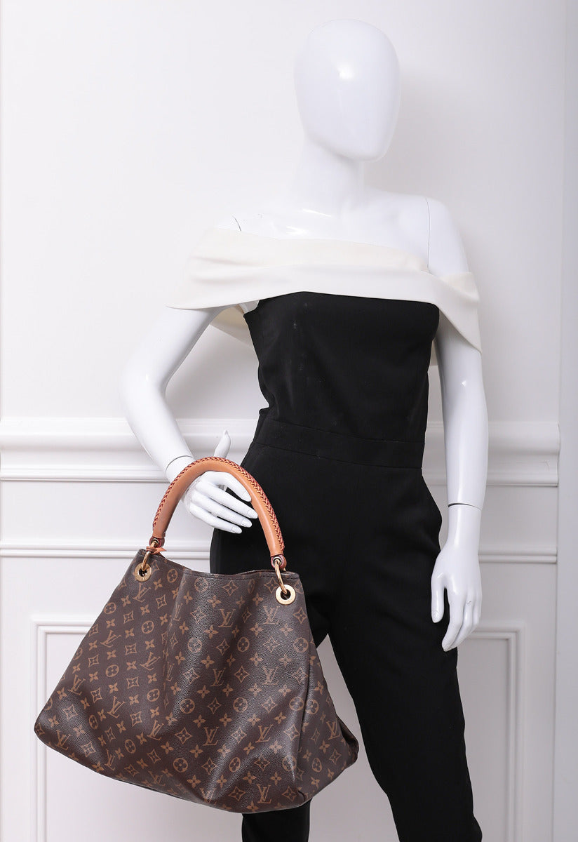 Louis Vuitton Brown Monogram Artsy Bag MM