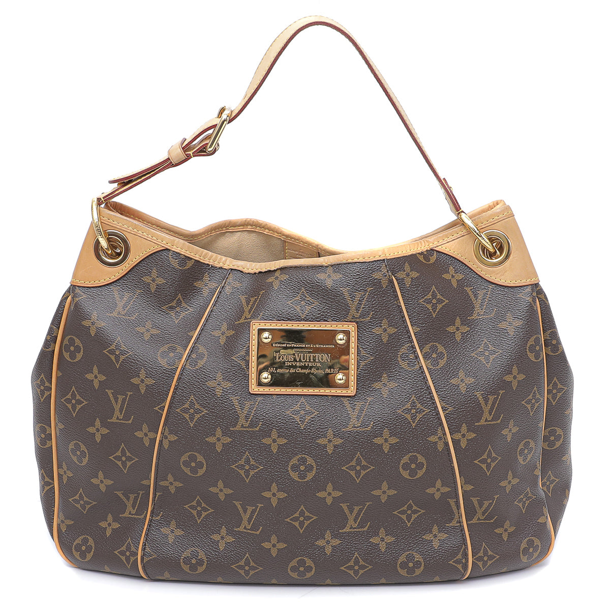 Louis Vuitton Brown Monogram Galliera PM