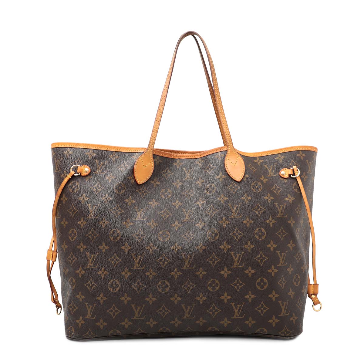 Louis Vuitton Brown Monogram Neverfull Bag