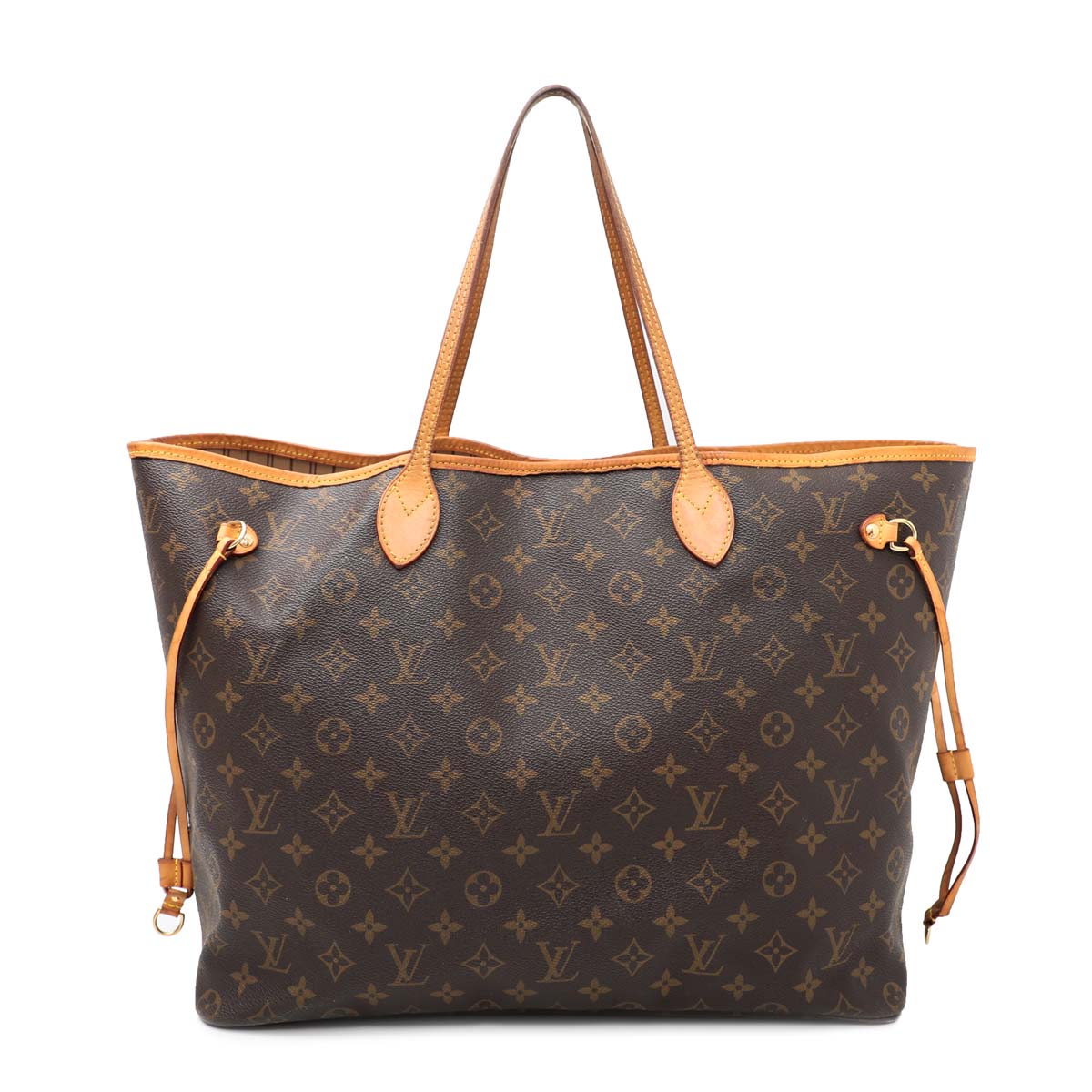 Louis Vuitton Brown Monogram Neverfull Bag