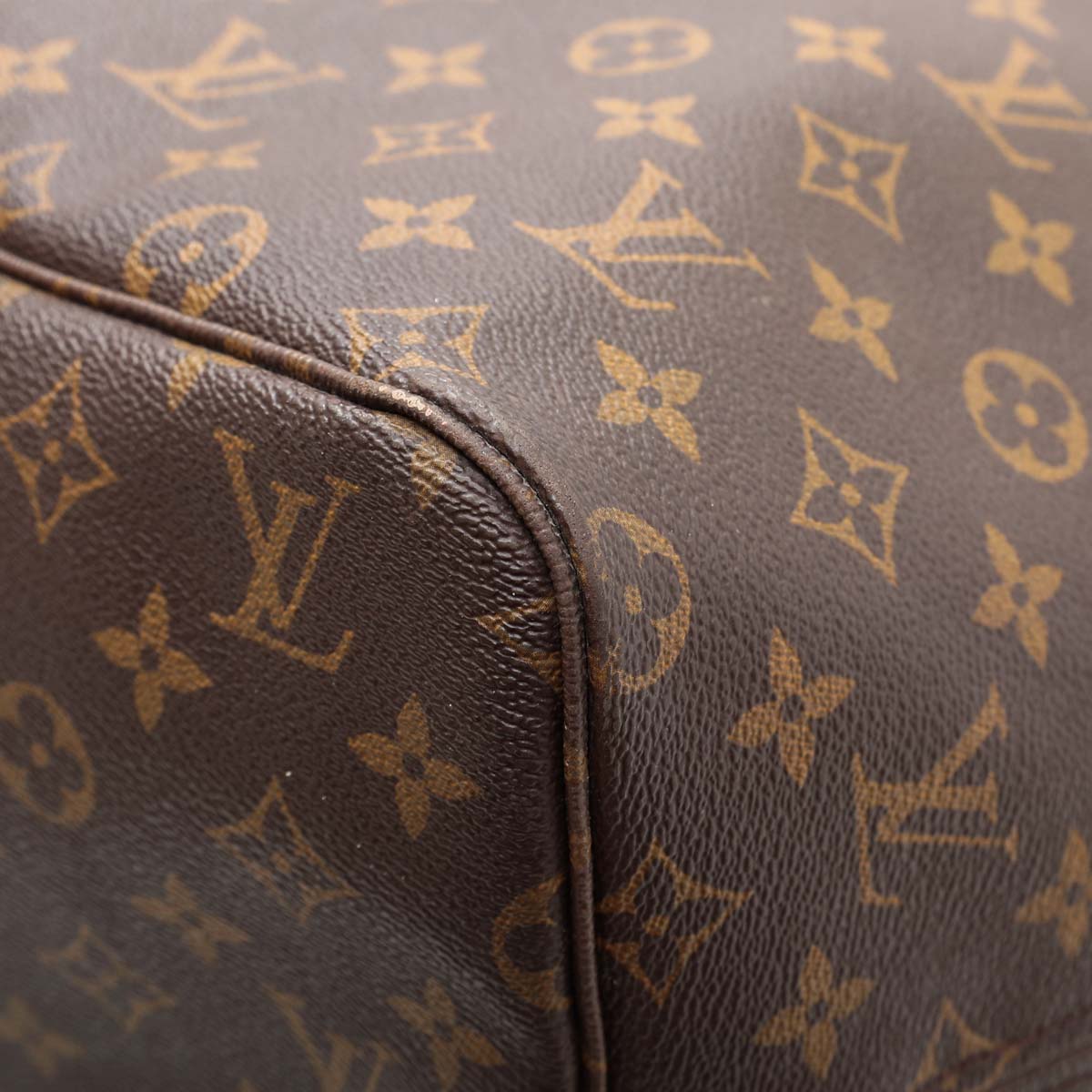 Louis Vuitton Brown Monogram Neverfull Bag