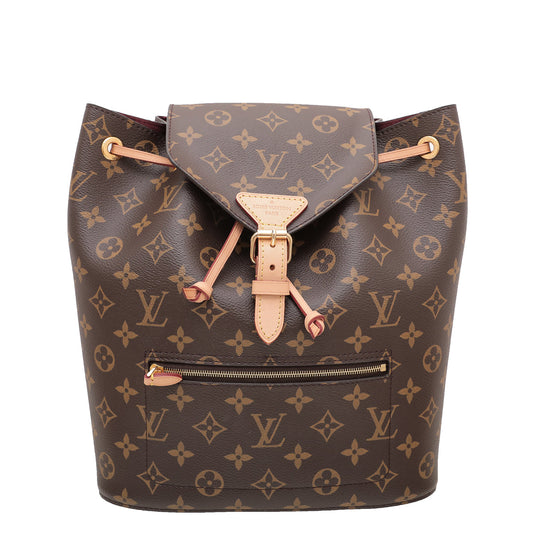 Louis Vuitton Brown Monogram Montsouris Backpack Bag