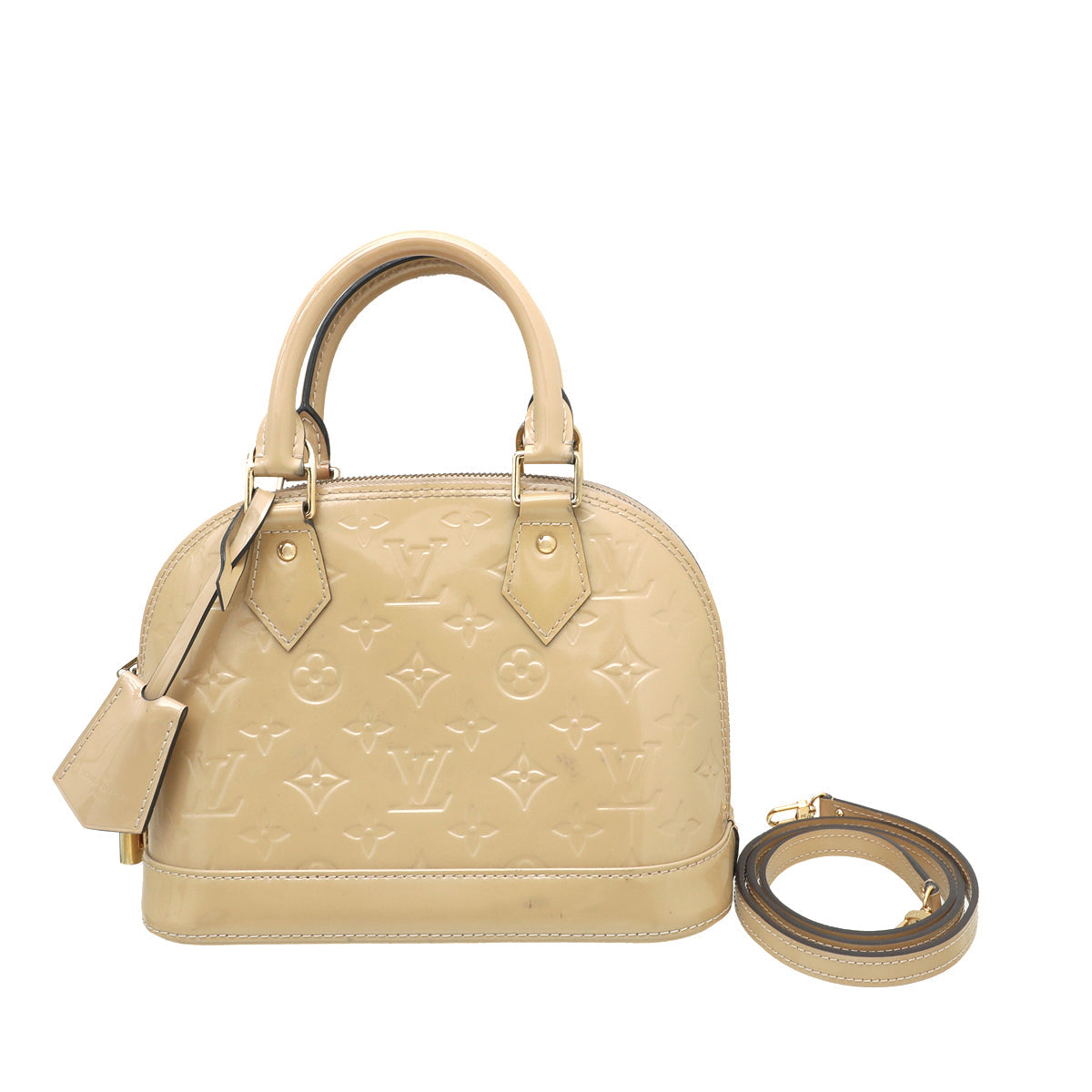 Louis Vuitton Dune Monogram Vernis Alma BB Bag