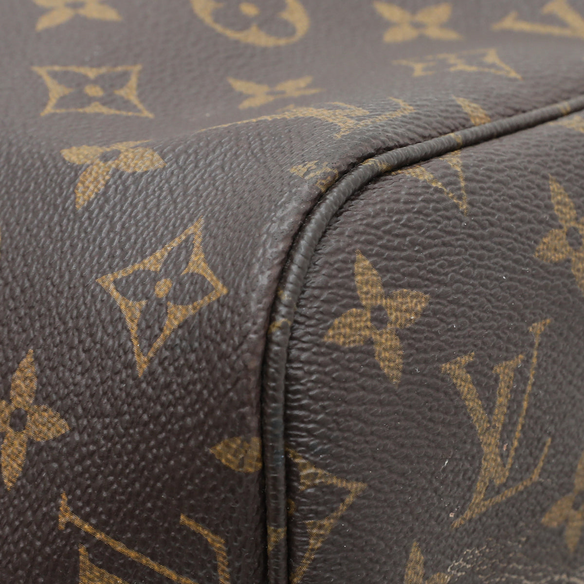 Louis Vuitton Brown Monogram Neverfull MM Bag