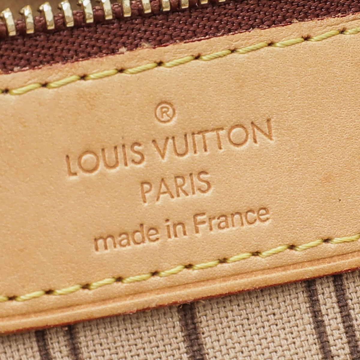 Louis Vuitton Brown Monogram Neverfull MM Bag