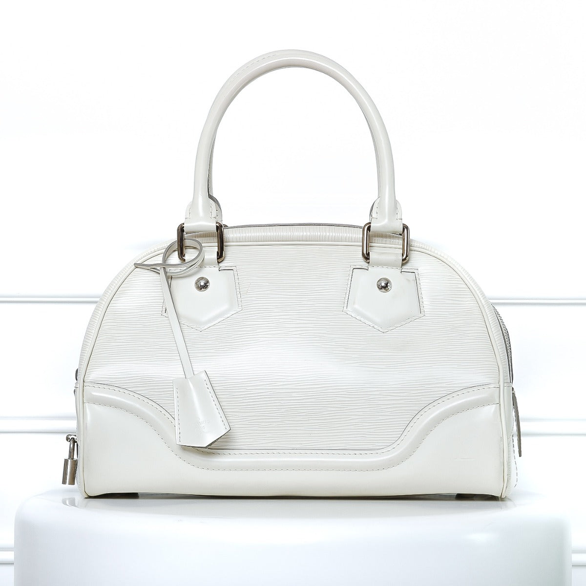 Louis Vuitton White Pont Neuf Epi