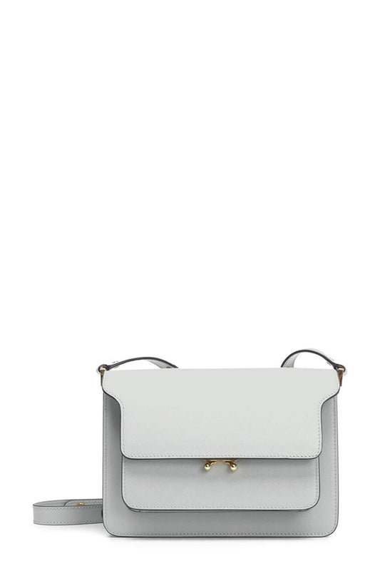 Trunk Medium Shoulder Bag Light Grey