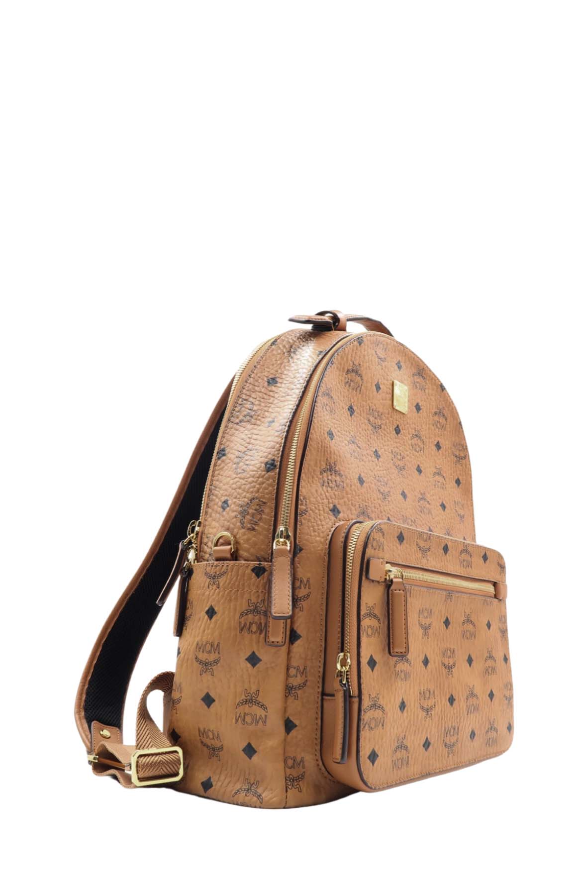 Stark Medium Backpack in Visetos Brown