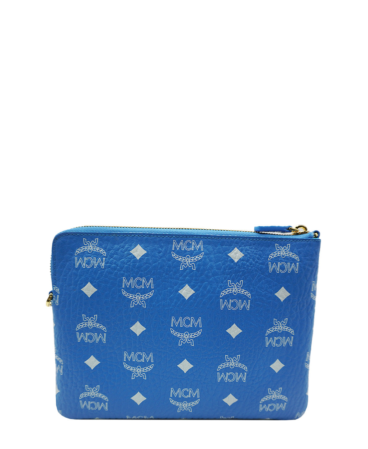 Visetos Wristlet Zip Pouch Blue