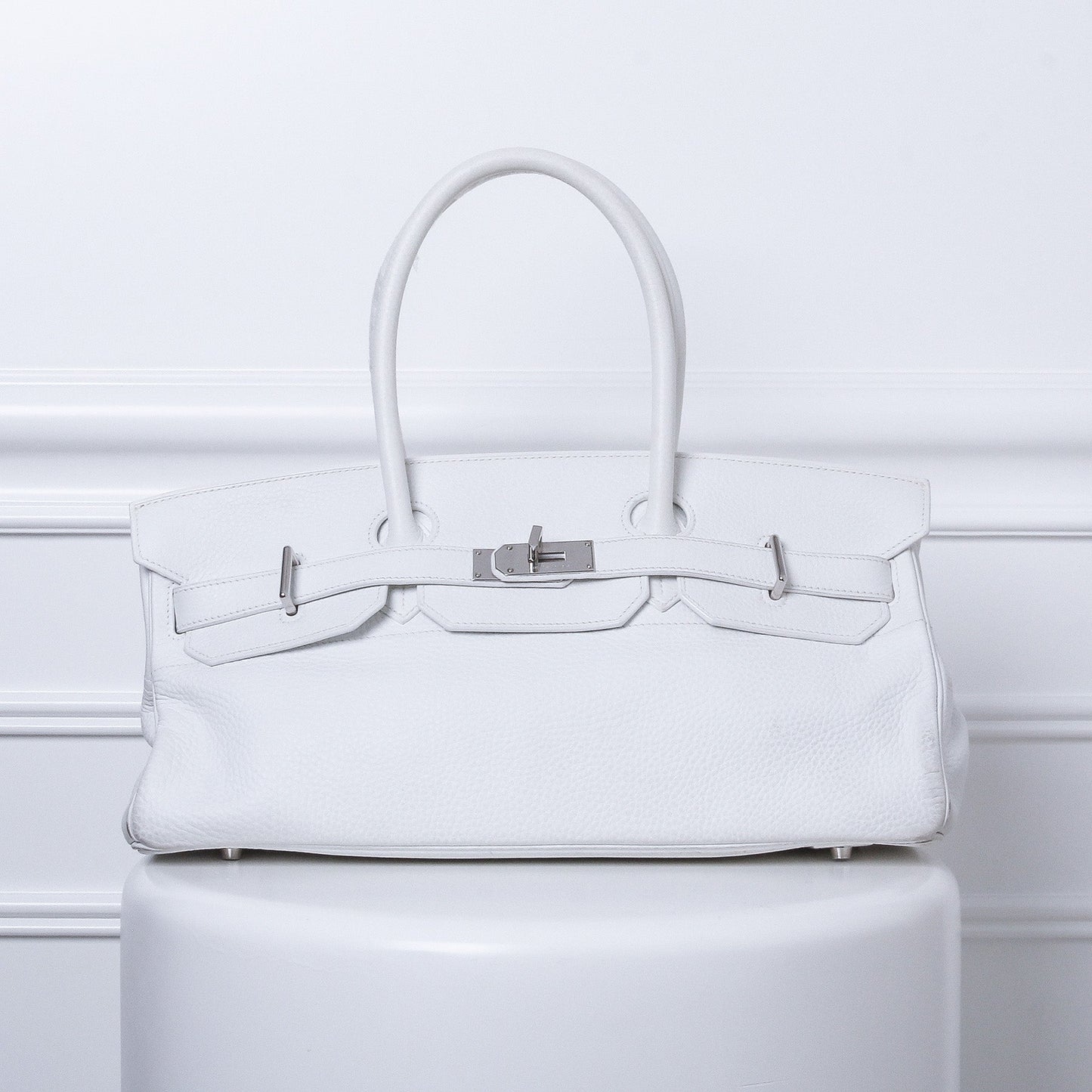 Hermes White JPG Birkin 42