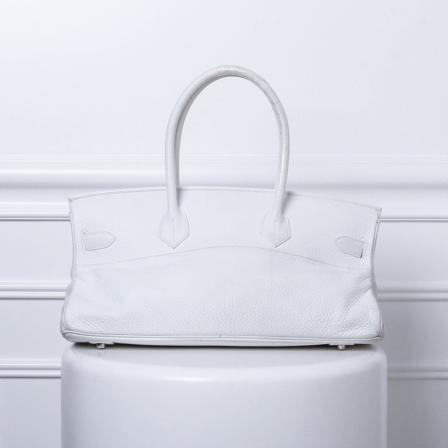 Hermes White JPG Birkin 42