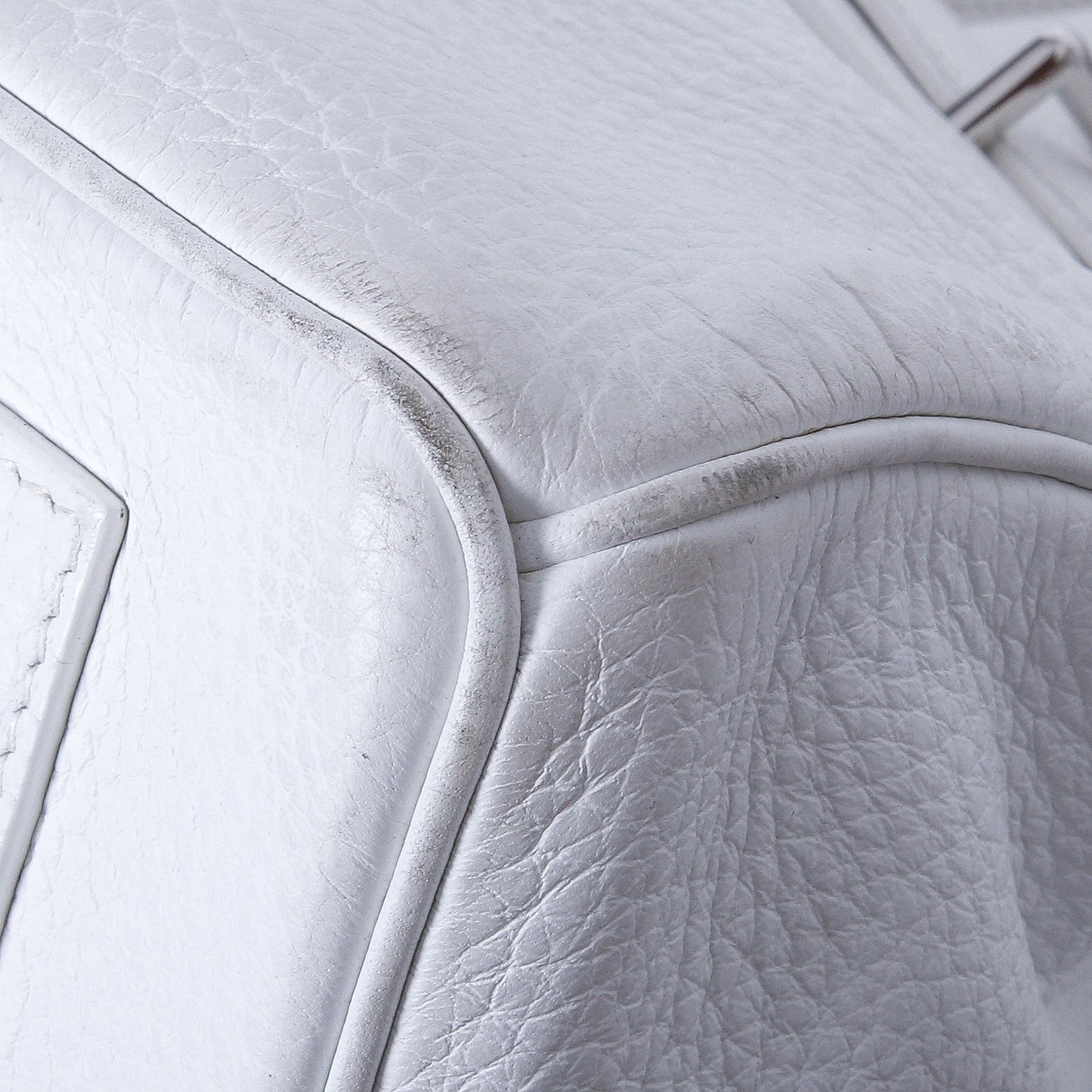 Hermes White JPG Birkin 42