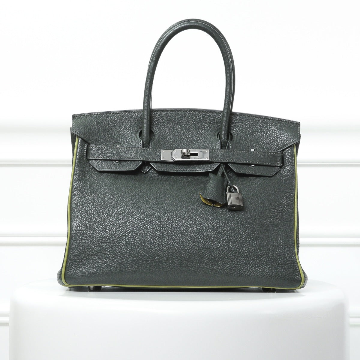 Hermes Malachite- Vert Anis Candy Birkin 30