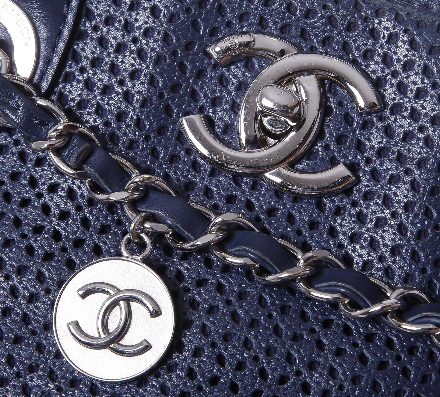 Chanel Blue Up In The Air Tote Bag