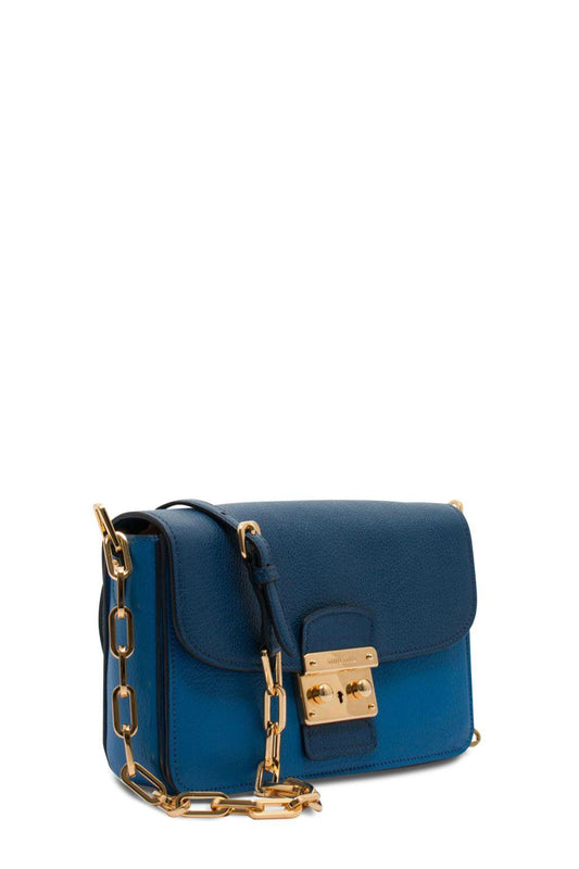 Madras Bicolor Crossbody Bag Aviazione Blue