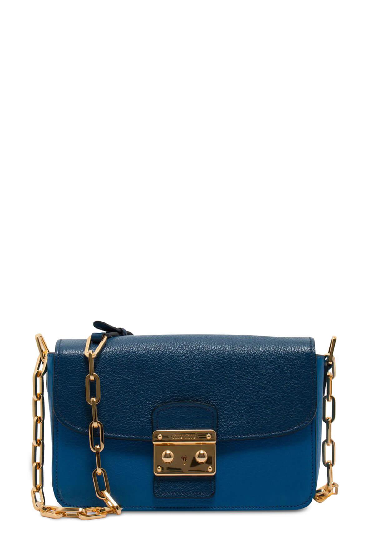 Madras Bicolor Crossbody Bag Aviazione Blue