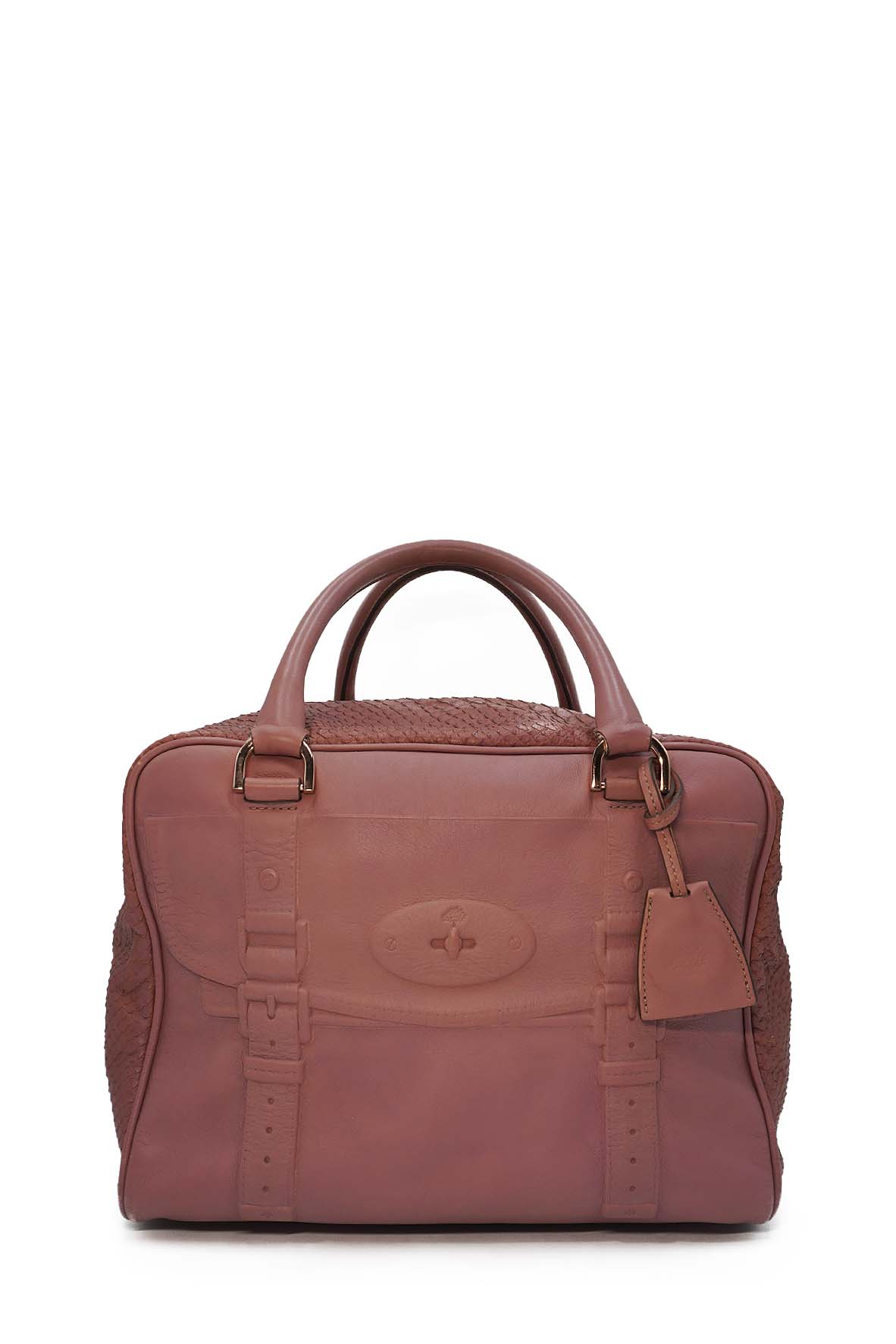 Maisie Clipper Tote Rosy Brown