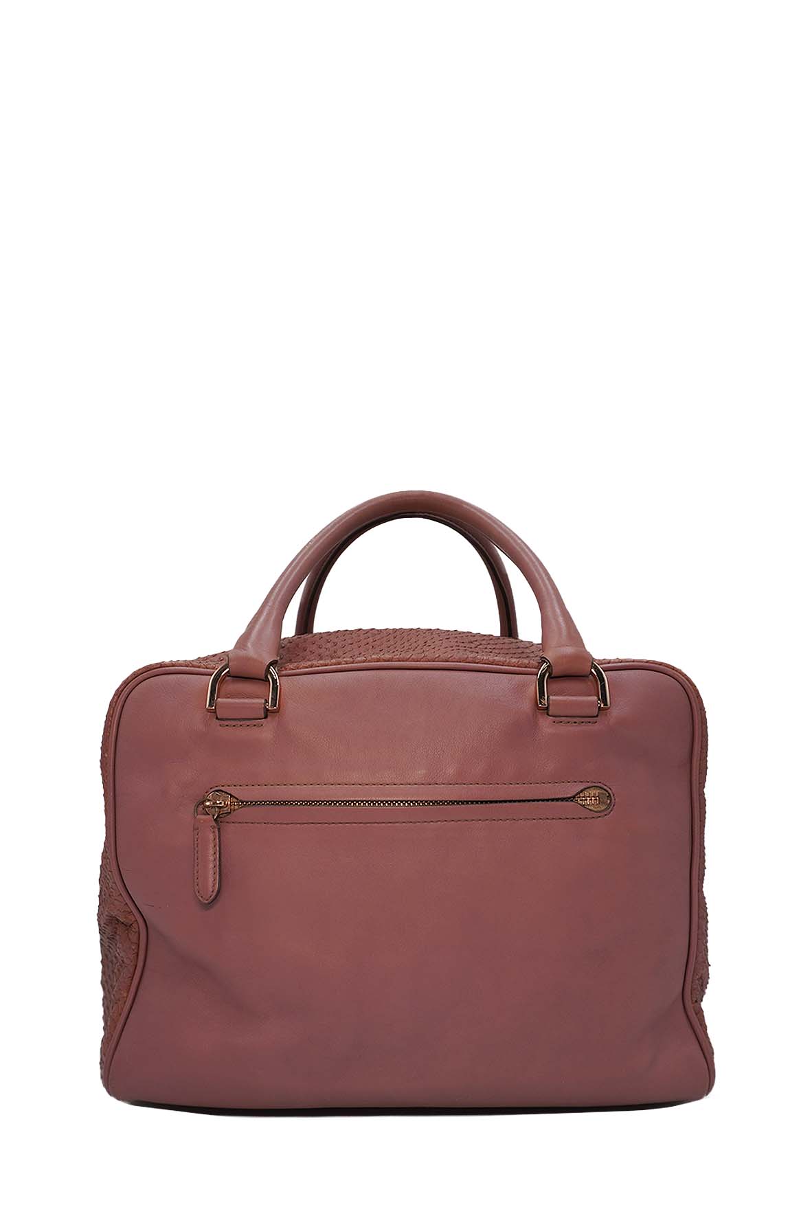 Maisie Clipper Tote Rosy Brown