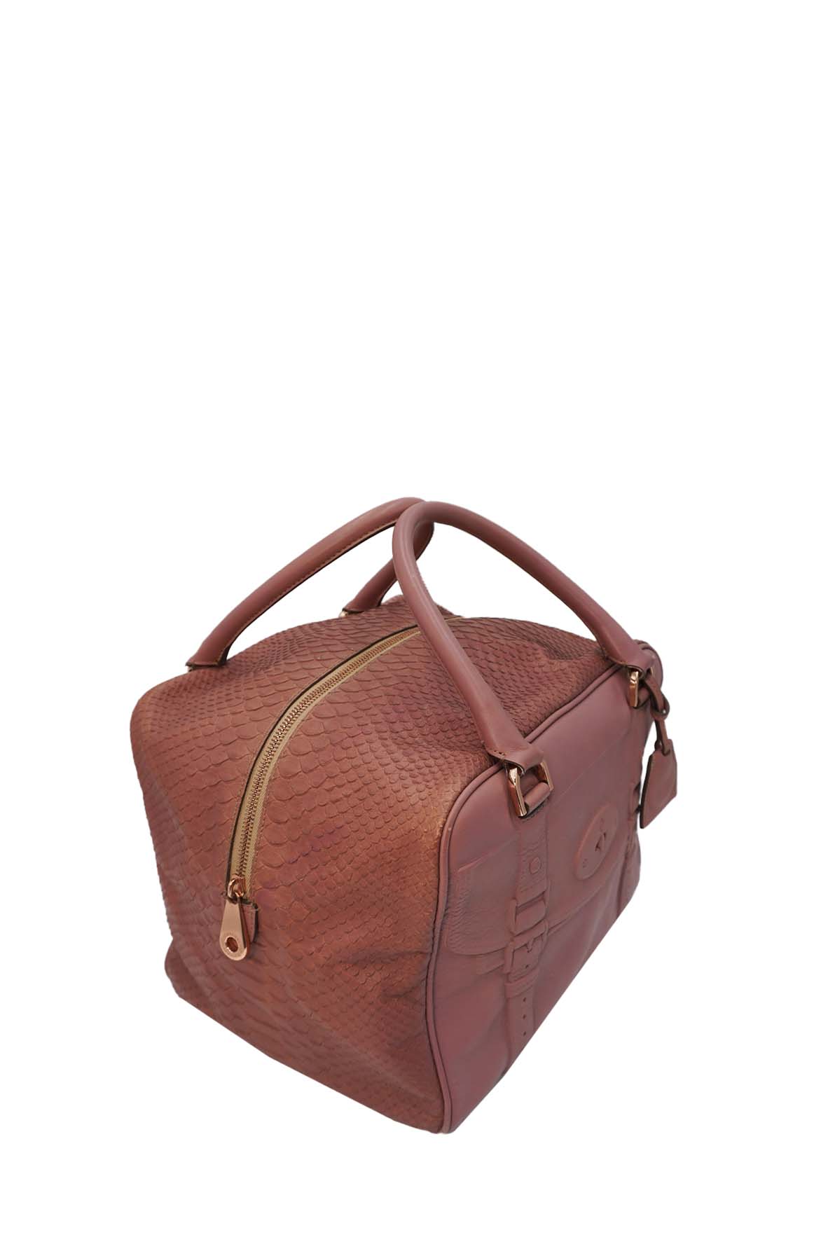 Maisie Clipper Tote Rosy Brown