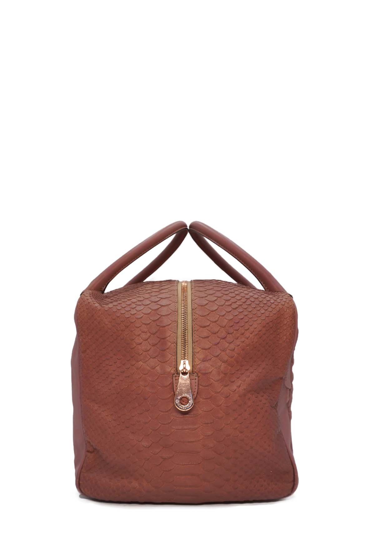 Maisie Clipper Tote Rosy Brown