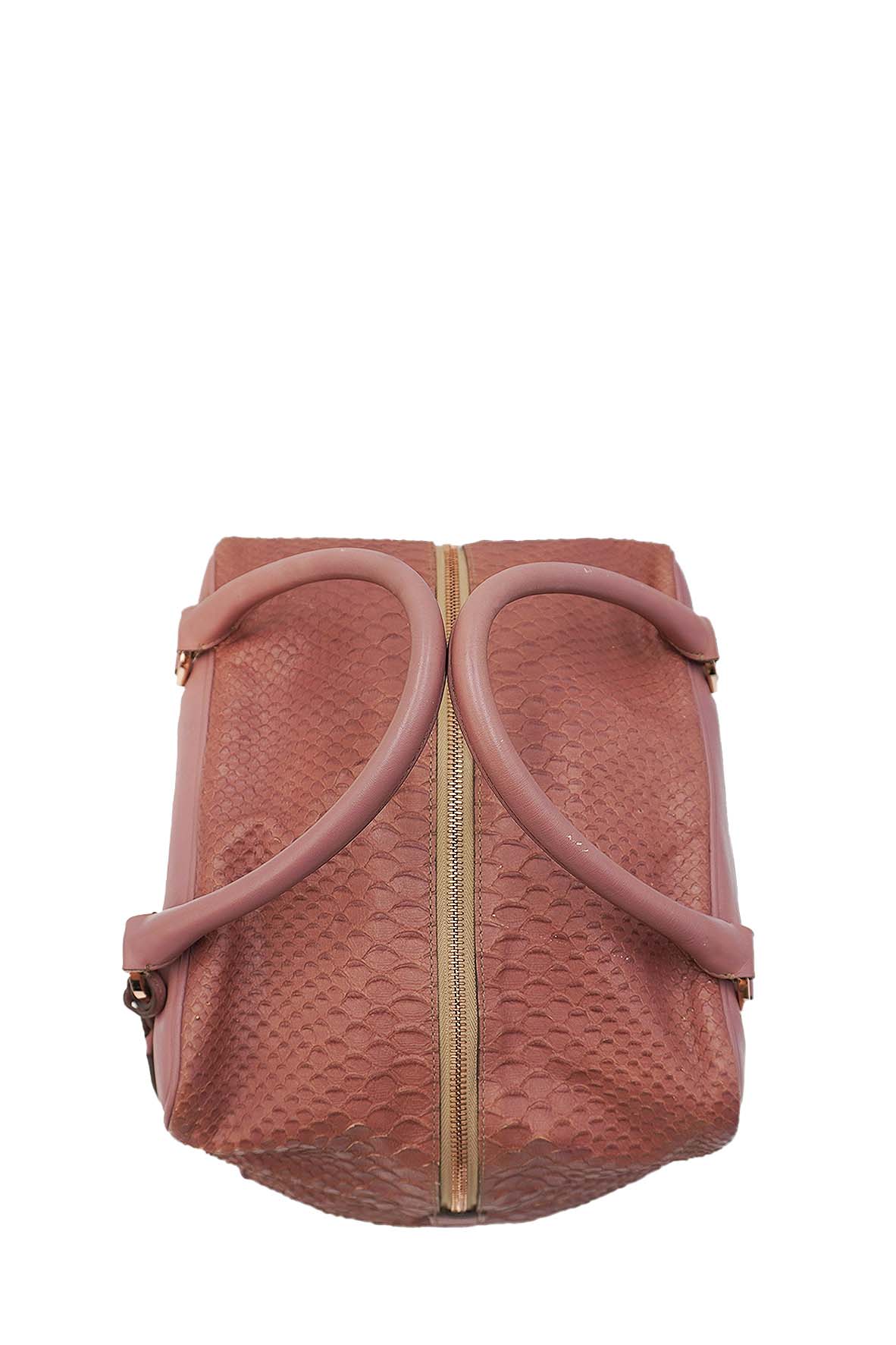 Maisie Clipper Tote Rosy Brown