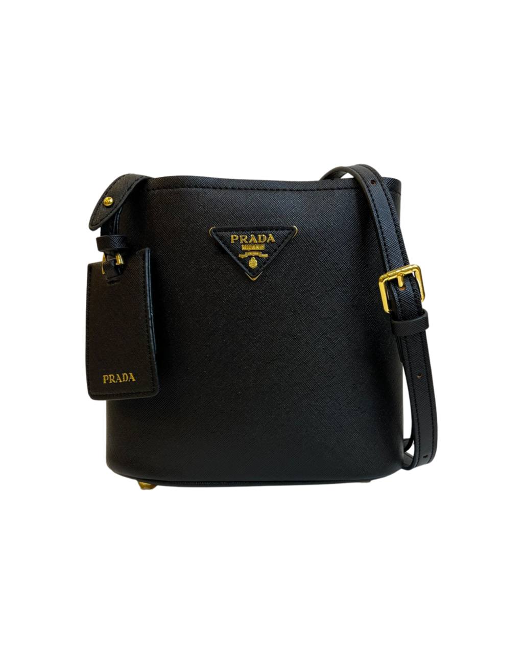 Prada Saffiano leather Mini Double bag - Puzzles Egypt