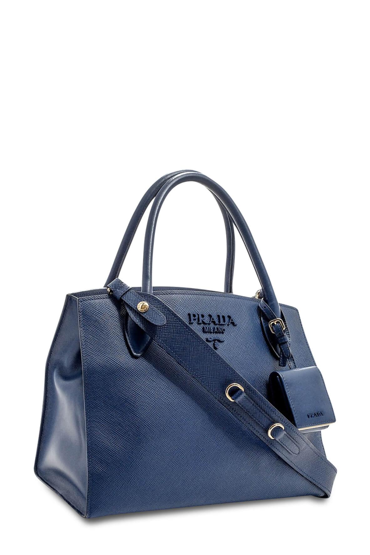 Saffiano Monochrome Blue