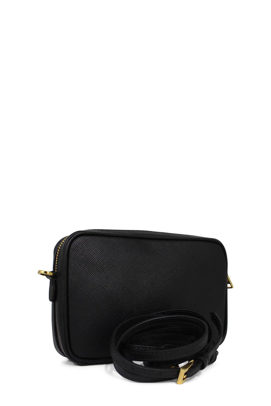 Saffiano Lux Camera Bag Black