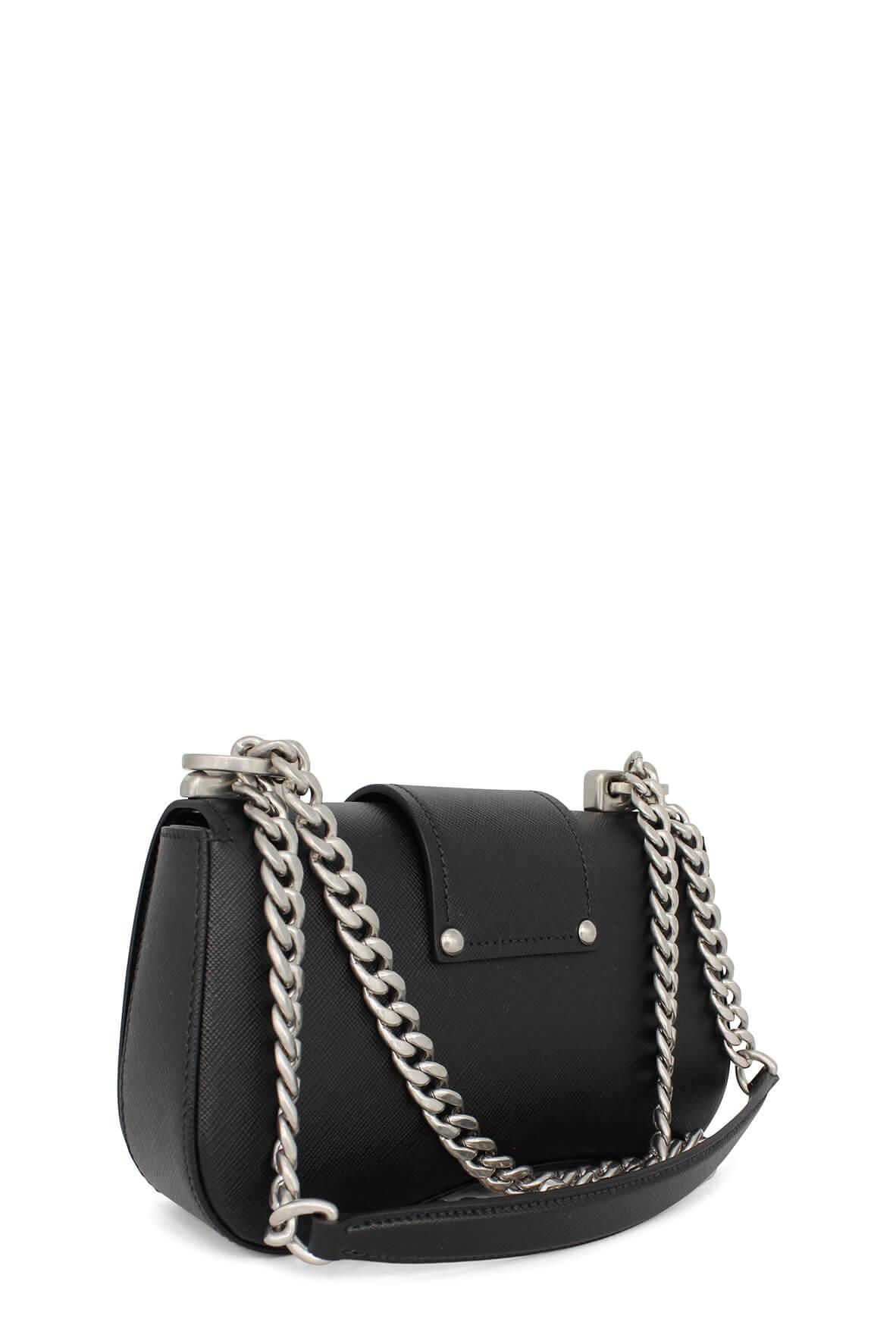 Sidonie Saffiano Black