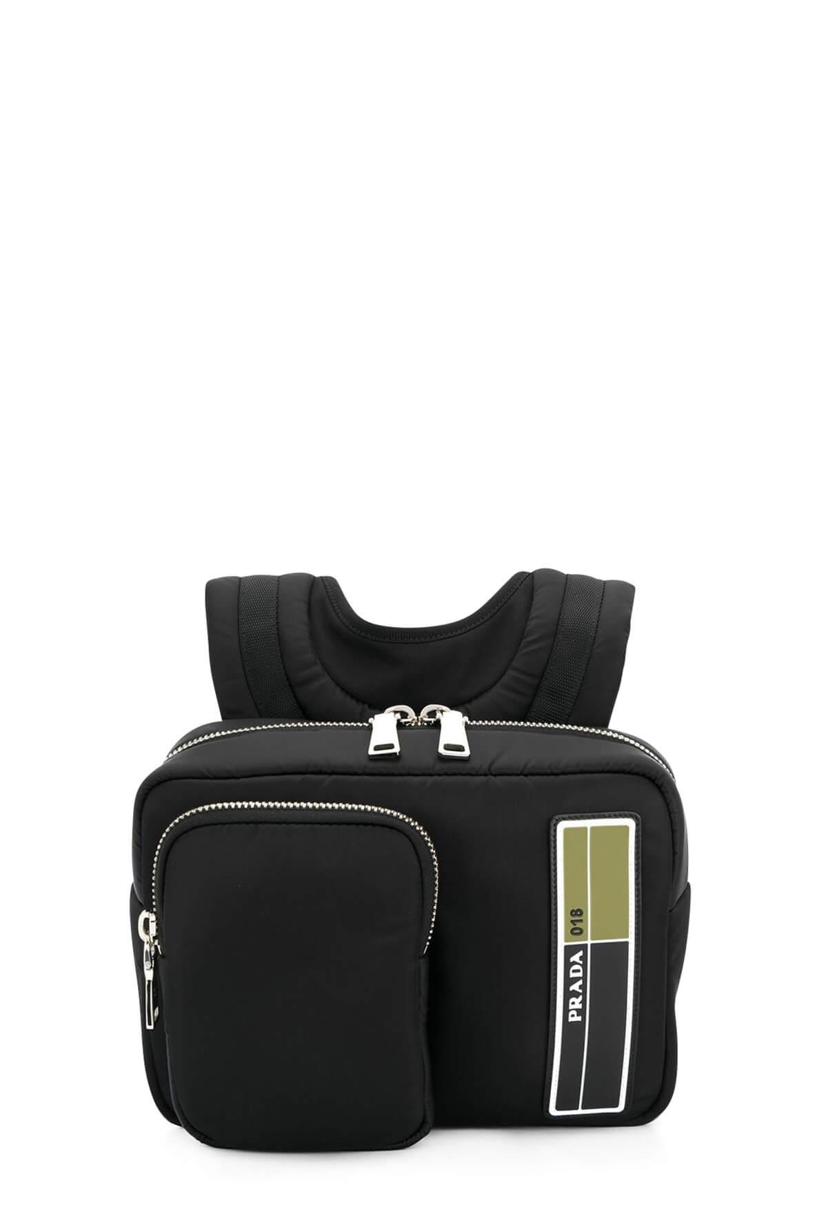 Technical Fabric Backpack Black