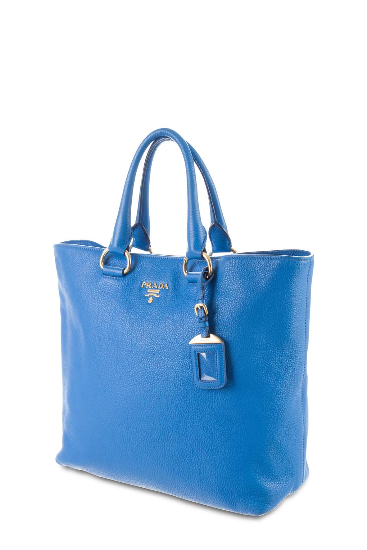 Vitello Daino Tote Bluette