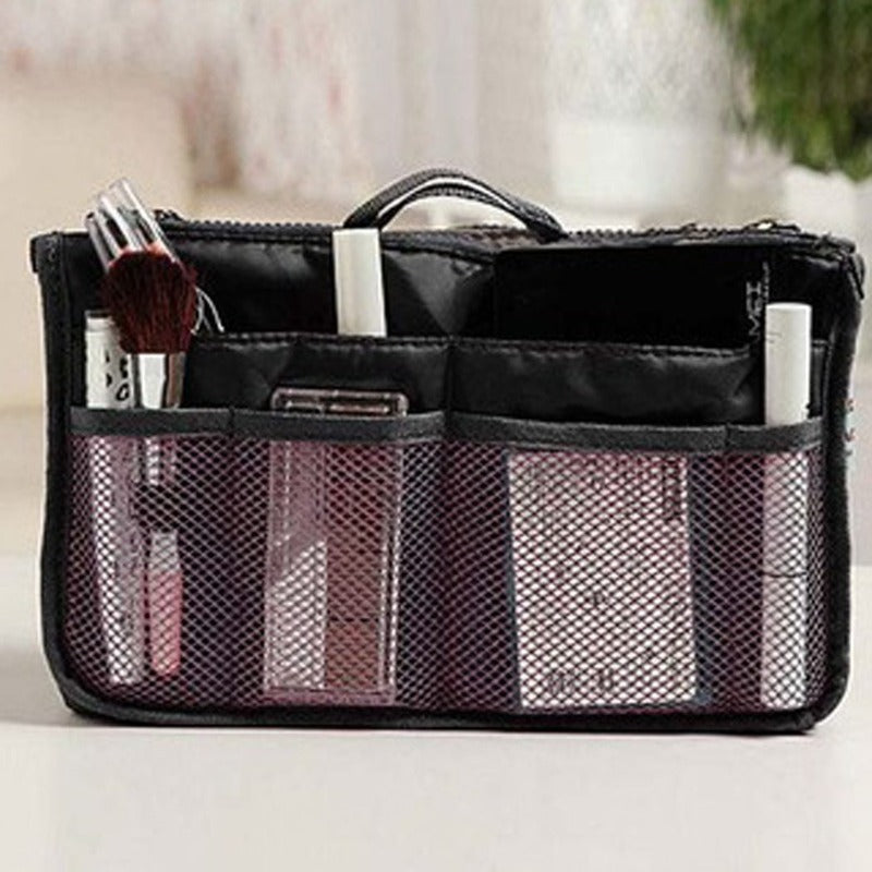 Women's Nylon Organizer Handbag