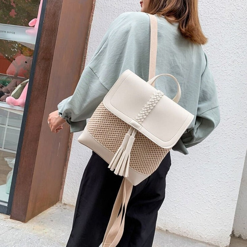 Fashion Leather Tassel Female Handbags