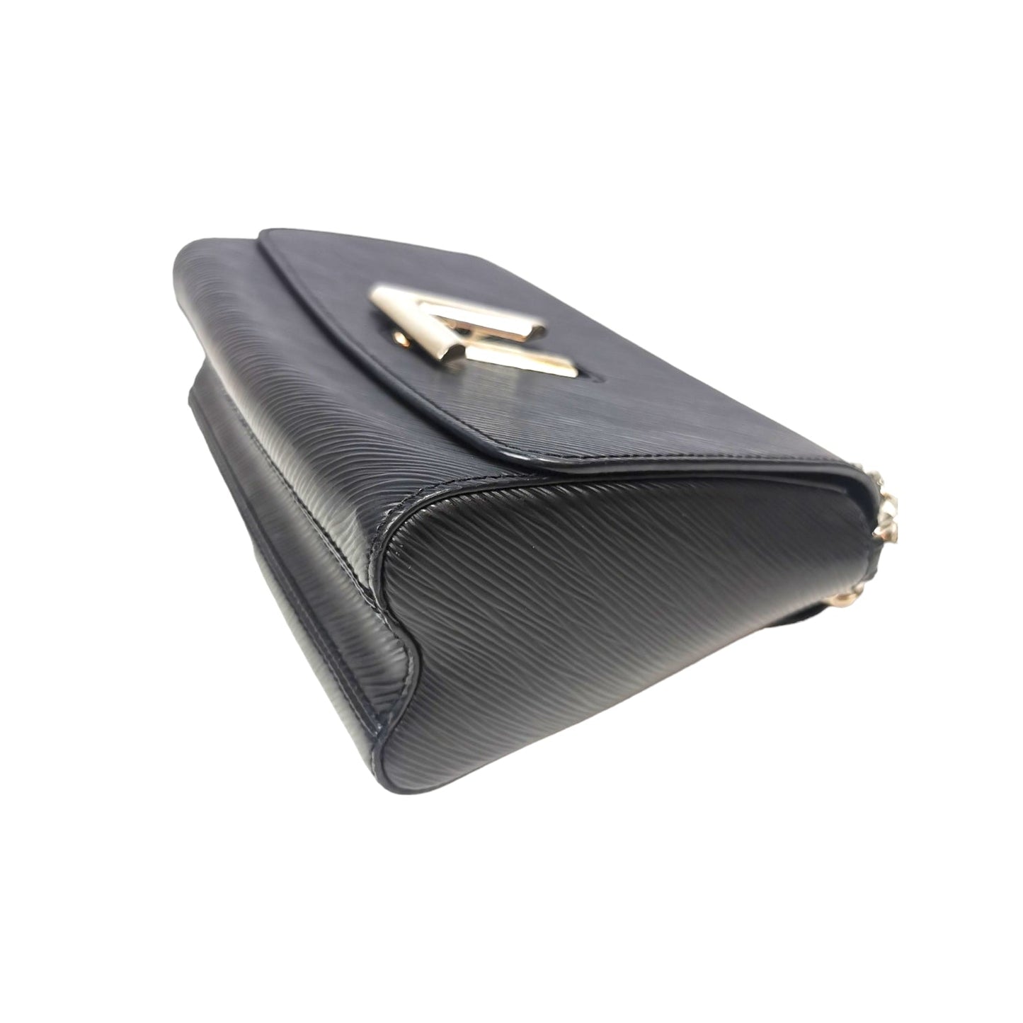 Louis Vuitton Twist MM Black Epi Silver