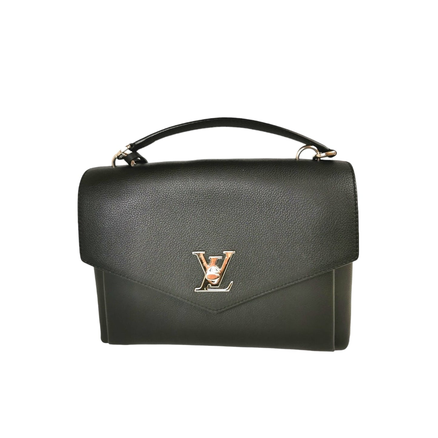 Louis Vuitton Mylockme Top Handle Black Taurillon