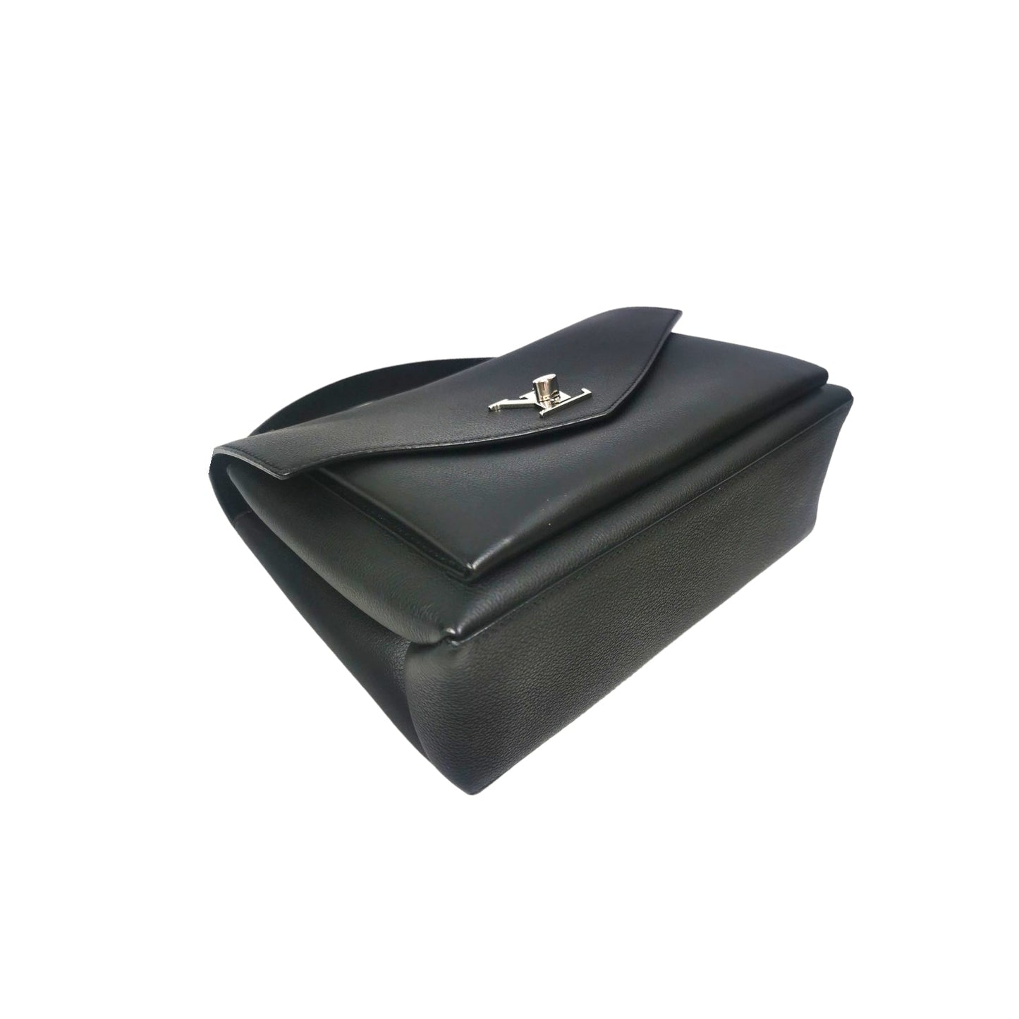 Louis Vuitton Mylockme Top Handle Black Taurillon