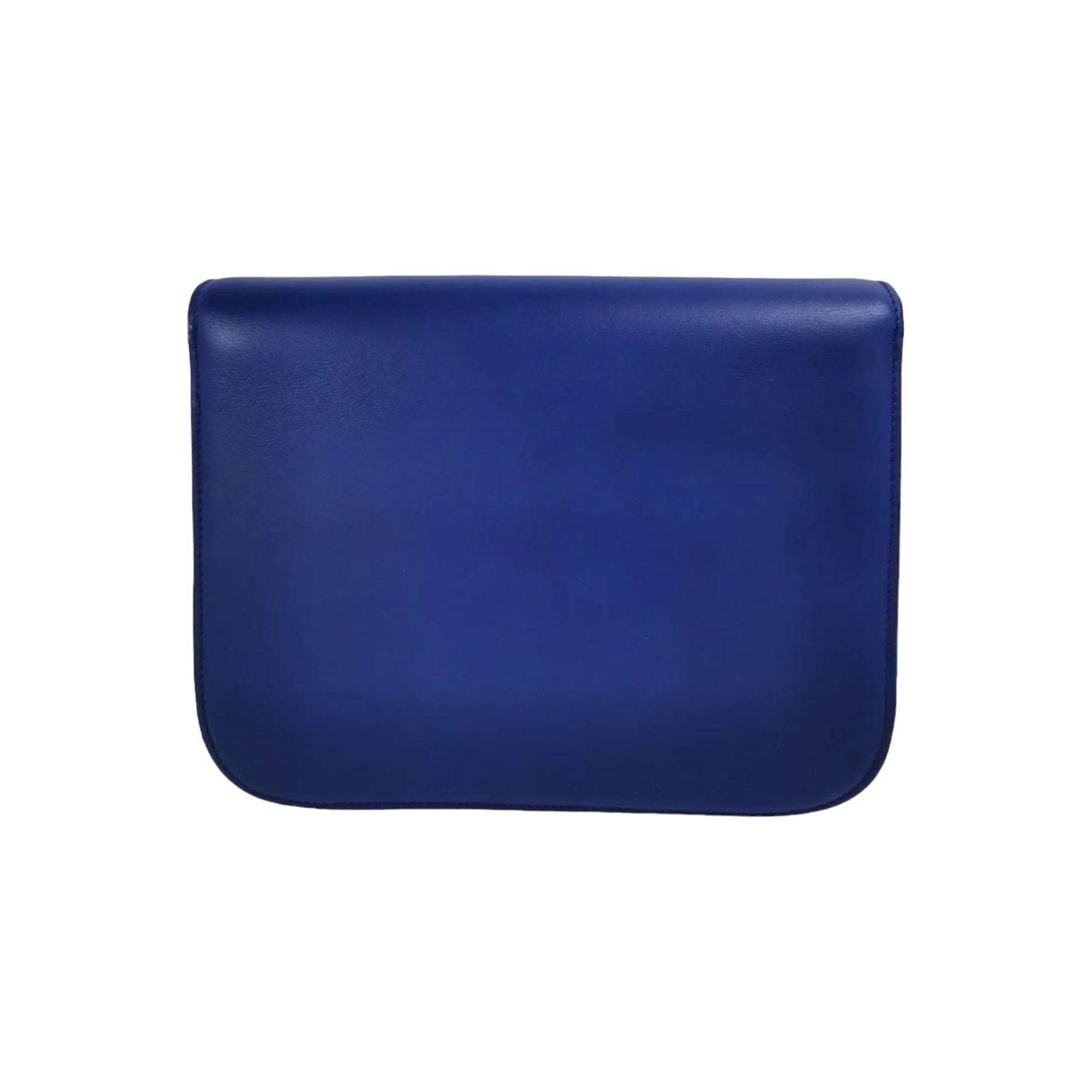 Celine Classic Box Medium Blue Calfskin