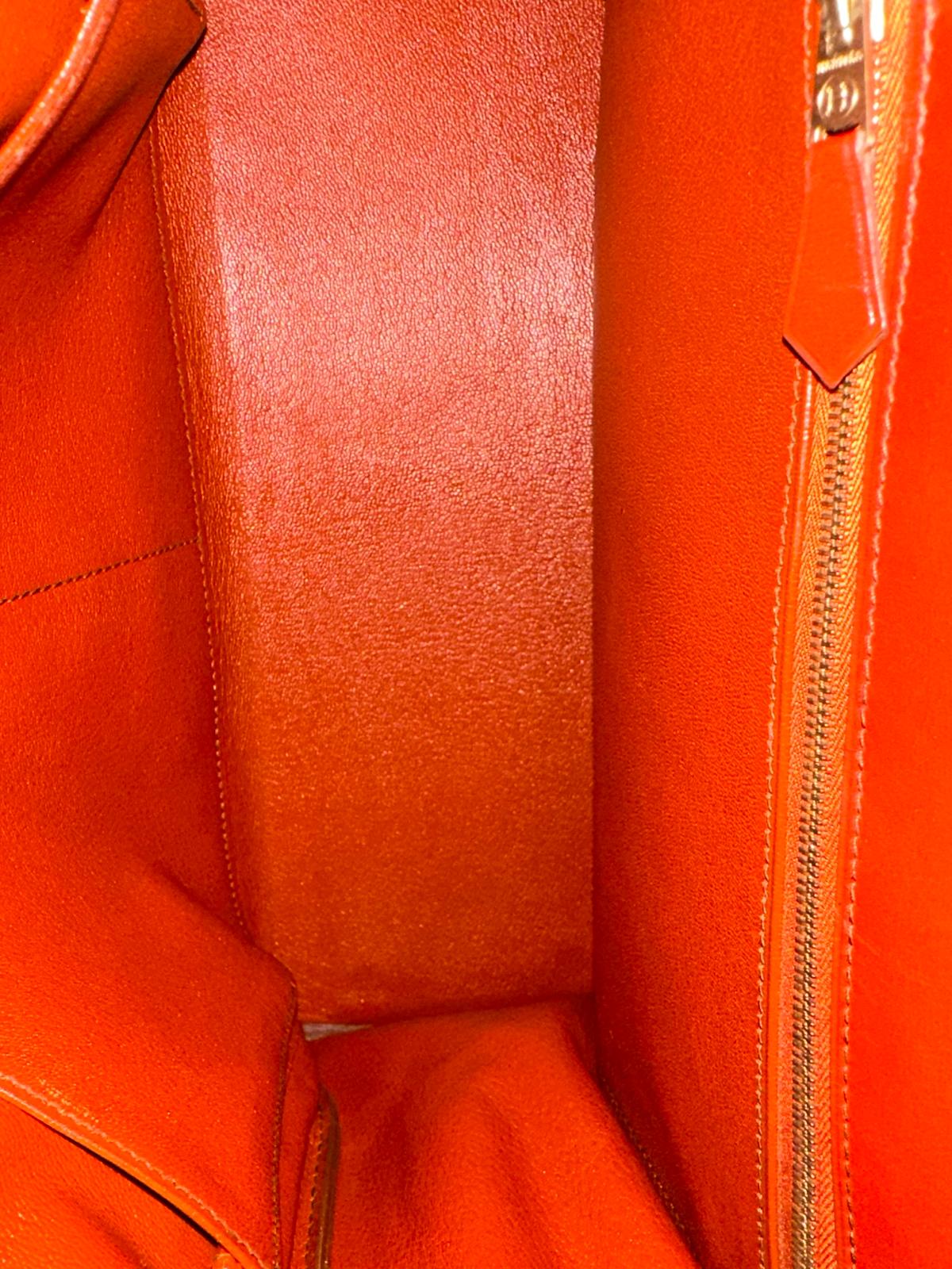 Hermès Kelly 32 Red Box Calfskin Gold