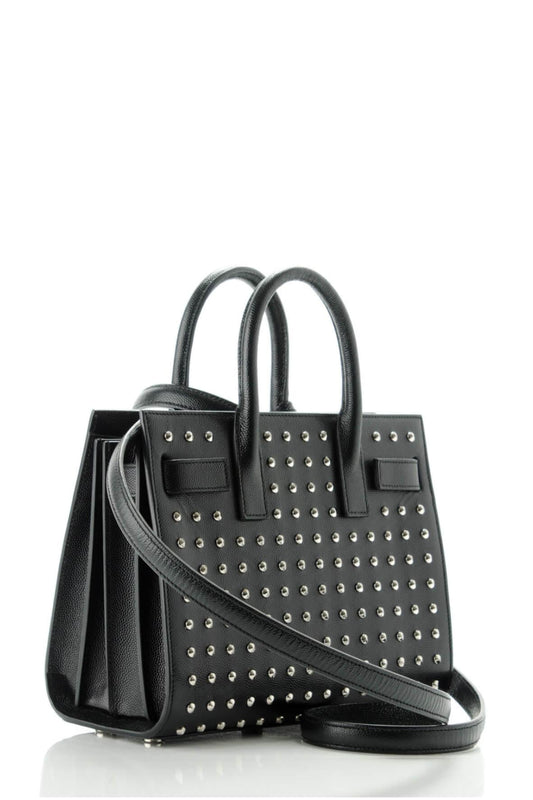 Studded Nano Sac De Jour Black