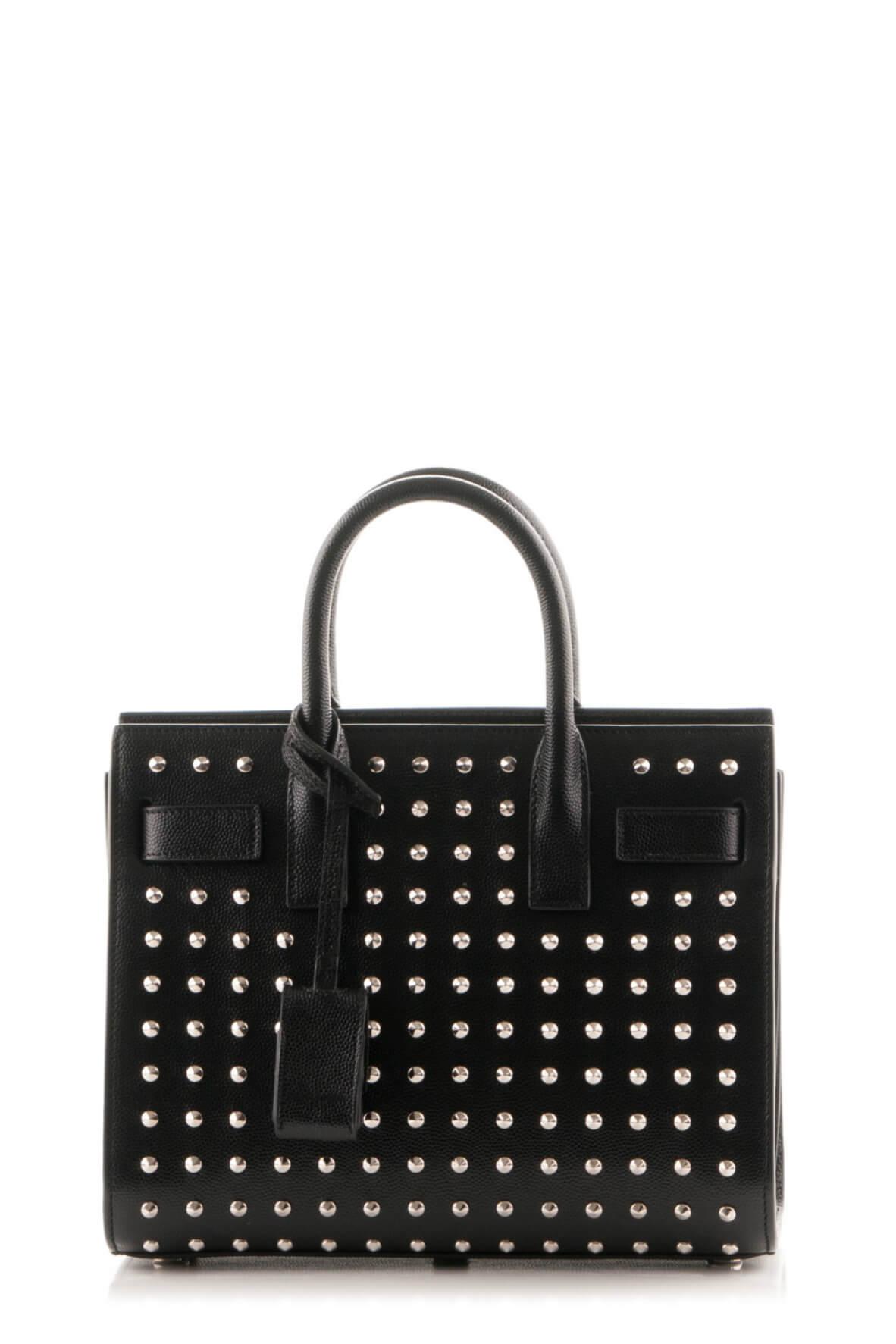 Studded Nano Sac De Jour Black