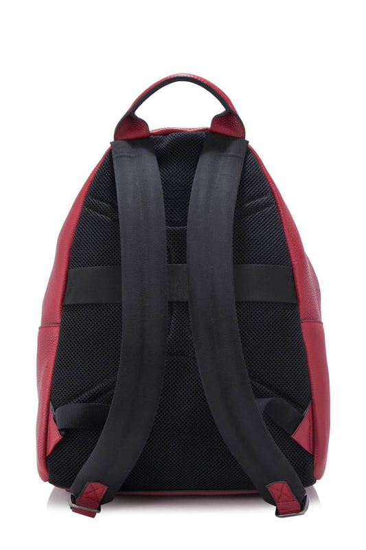 Firenze Leather Backpack Rosso