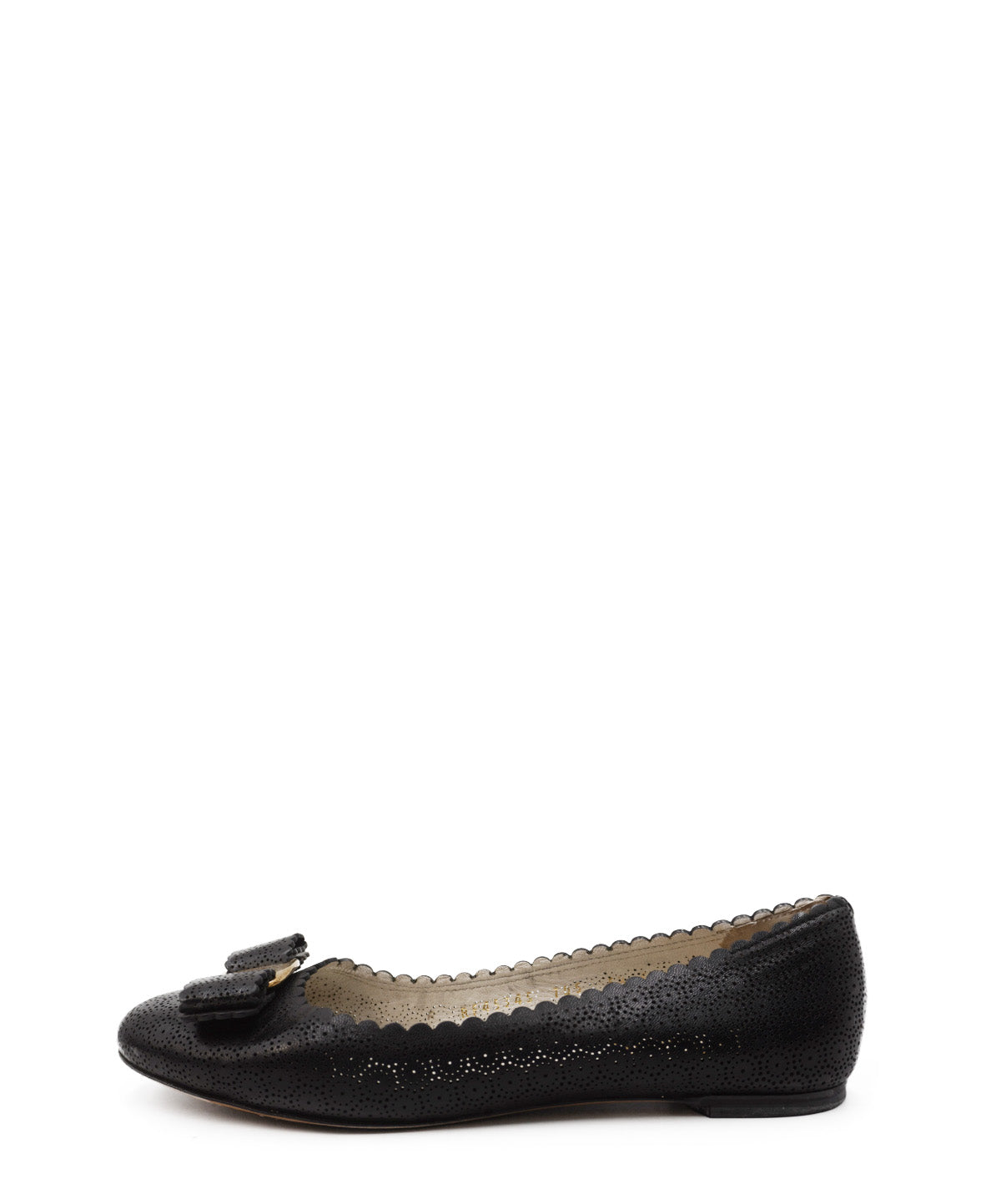 Vara Bow Accent Leather Flats