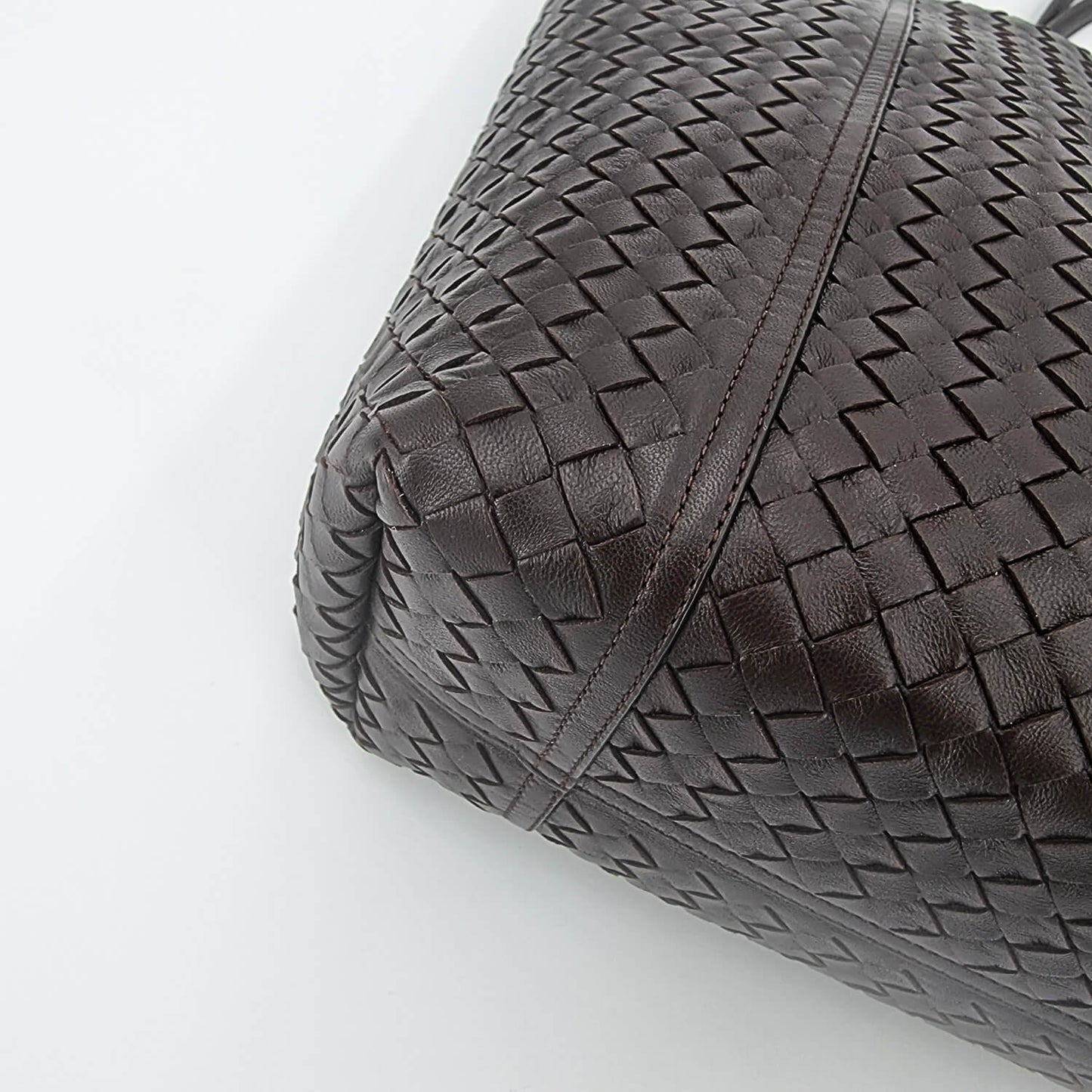 Bottega Veneta Intrecciato Tote in Brown